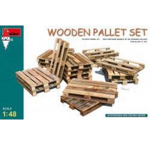 , , , MINI ART 1/48 WOODEN PALLET SET