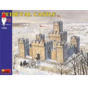 , , , MINI ART 1/72 MEDIEVAL CASTLE