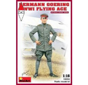 , , , MINI ART 1/16 HERMANN GOERING WWI FLYING ACE