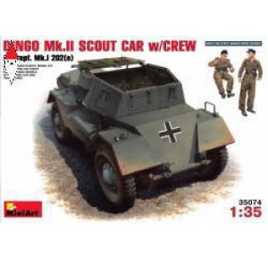 , , , MINI ART 1/35 DINGO MK II (PZ.KPFW.MK 1 202 (E) W/ CREW