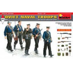 , , , MINI ART 1/35 SOVIET NAVAL TROOPS