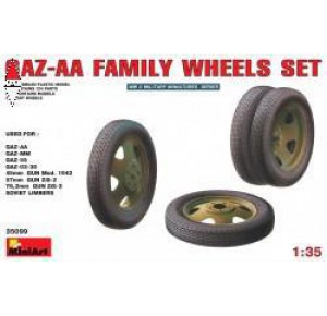 , , , MINI ART 1/35 GAZ-AA FAMILY WHEELS SET