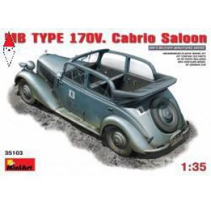 , , , MINI ART 1/35 MB TYP 170V CABRIO SALOON