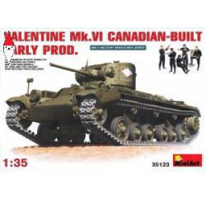 , , , MINI ART 1/35 VALENTINE MK6 CANADIAN - BUILT EARLY PRODUCTION
