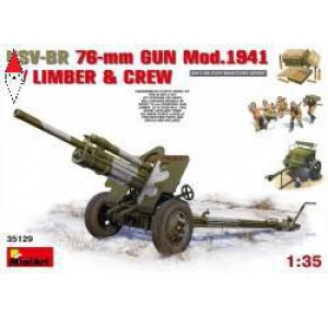 , , , MINI ART 1/36 USV-BR 76MM GUN MOD.1941