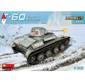 , , , MINI ART 1/35 T-60 EARLY SERIES SOVIET LIGHT TANK - INTERIOR KIT
