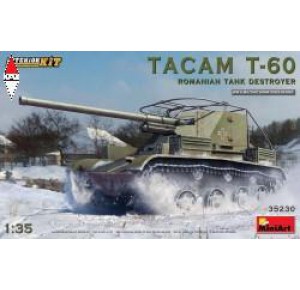 , , , MINI ART 1/35 TACAM T-60 ROMANIAN TANK DESTROYER. INTERIOR KIT