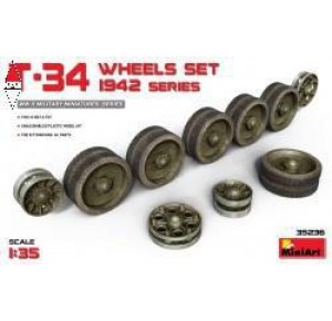 , , , MINI ART 1/35 T-34 WHEELS SET 1942 SERIES