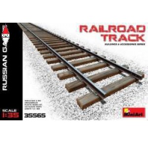 , , , MINI ART 1/35 RAILROAD TRACK RUSSIAN GAUGE