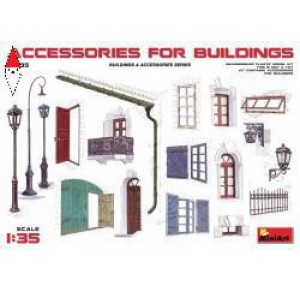, , , MINI ART 1/35 ACCESSORIES FOR BUILDINGS