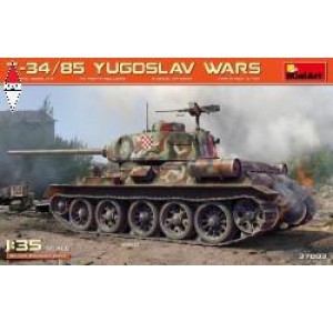 , , , MINI ART 1/35 T-34/85 YUGOSLAV WARS