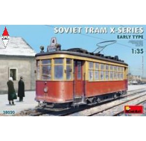 , , , MINI ART 1/35 SOVIET TRAM X-SERIES. EARLY TYPE.