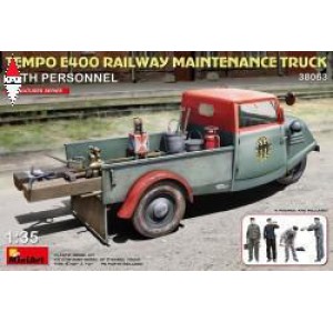, , , MINI ART 1/35 TEMPO E400  RAILWAY MAINTENANCE TRUCK WITH PERSONNEL