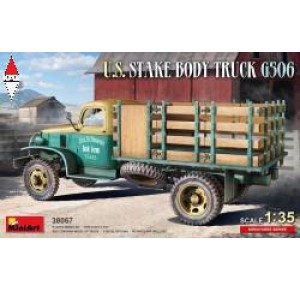 , , , MINI ART 1/35 U.S. STAKE BODY TRUCK G506
