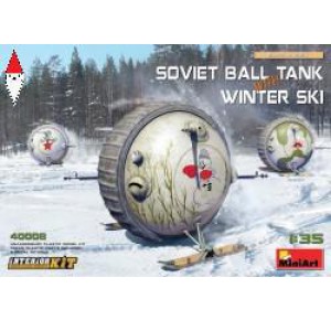 , , , MINI ART 1/35 SOVIET BALL TANK WITH WINTER SKI. INTERIOR KIT
