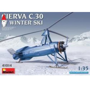 , , , MINI ART 1/35 CIERVA C.30 WITH WINTER SKI