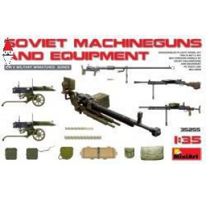 , , , MINIART 1/35 SOVIET MACHINE GUNS AND EQUIPMENT