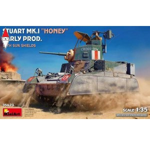 , , , MINIART 1/35 STUART MK.I  HONEY EARLY PROD. W/SUN SHIELDS
