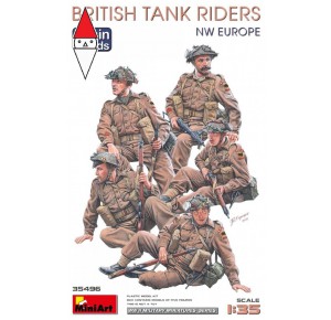 , , , MINIART 1/35 BRITISH TANK RIDERS (NW EUROPE). RESIN HEADS
