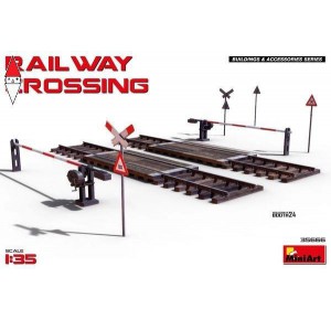 , , , MINIART 1/35 RAILWAY CROSSING