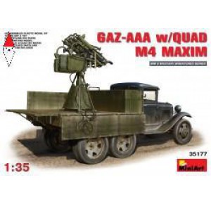 , , , MINI ART 1/35 GAZ-AAA W/QUAD MAXIM