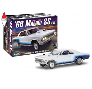 , , , MONOGRAM 1/24 1966 CHEVROLET MALIBU SS 2N1