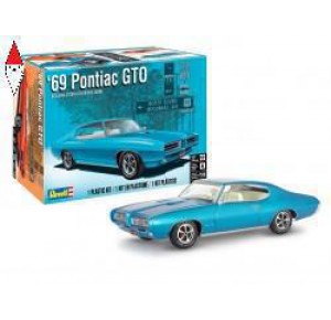 , , , MONOGRAM 1/24 1969 PONTIAC GTO  THE JUDGE  2N1