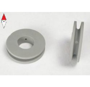 , , , MSC COMPETICION RUBBER TRACTION PULLEY, INT. 10MM. EXT. 15.5MM