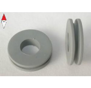 , , , MSC COMPETICION RUBBER TRACTION PULLEY, INT. 13MM. EXT. 15.5MM