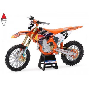 , , , MODELLINO STATICO NEW-RAY 1/12 RED BULL KTM 450SX-F FACTORY RACING TEAM