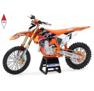 , , , MODELLINO STATICO NEW-RAY 1/12 RED BULL KTM 450SX-F FACTORY RACING TEAM