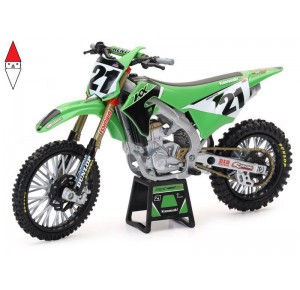 , , , MODELLINO STATICO NEW-RAY 1/12 KAWASAKI RACING KX450 ANDERSON 21