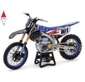 , , , NEW RAY 1/12 YAMAHA YZ450F MOTOCROSS OF NATION BIKE N 101 ELI TOMAC