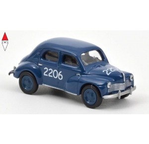 , , , 1/64 NOREV RENAULT 4CV N 2206 MILLE MIGLIA 1954 BLUE