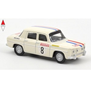 , , , 1/54 NOREV RENAULT R8 GORDINI N 8 HISTORIC RACING 2014 WHITE
