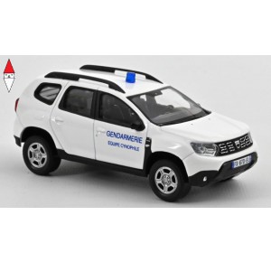 , , , 1/43 NOREV DACIA DUSTER POLICE EQUIPE CYNOPHILE 2020 WHITE