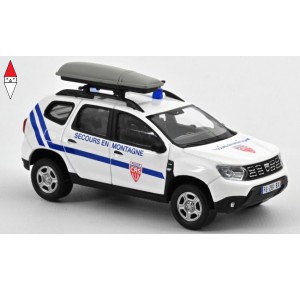 , , , 1/43 NOREV DACIA DUSTER POLICE 2020 WHITE BLUE