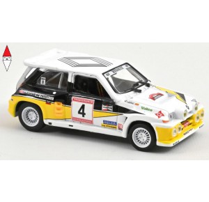 , , , 1/43 NOREV RENAULT R5 MAXI TURBO N 4 2nd RALLY PRINCIPE DE ASTURIAS RALLY 1986