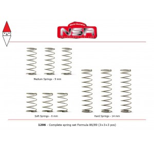 , , , NSR COMPLETE SPRING SET FORMULA NSR (3+3+3 PCS)