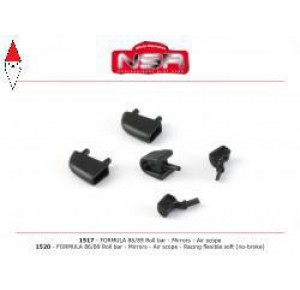 , , , NSR FORMULA NSR ROLL BAR, MIRRORS AND AIR SCOPE RACING FLEXIBLE SOFT (NO-BROKE)