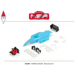 , , , NSR FORMULA NSR 86/89 BODY BLUE KIT