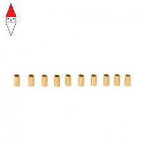 , , , NSR AXLE SPACERS 3/32 .005/5,00 MM BRASS (10PCS)