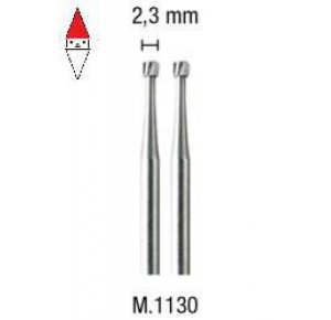 , , , PG MINI 2 FRESE ACCIAIO CONO ROVESCIATO 2.3MM