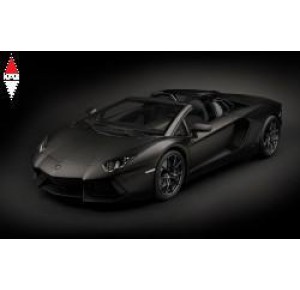 , , , POCHER 1/8 LAMBORGHINI AVENTADOR LP700-4 ROADSTER NERO NEMESIS