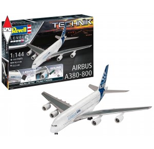 , , , REVELL 1/144 AIRBUS A380-800 (TECHNIK)