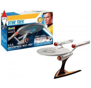 , , , REVELL 1/600 USS ENTERPRISE NCC-1701 (STAR TREK) (TECHNIK)