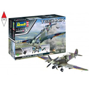 , , , REVELL 1/32 SUPERMARINE SPITFIRE MK.IXC (TECHNIK)