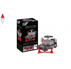 , , , REVELL 1/4 VISIBLE V-8 MOTOR