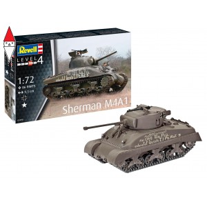 , , , REVELL 1/72 SHERMAN M4A1