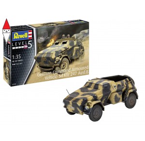 , , , REVELL 1/35 GERMAN ARMOURED COMMAND CAR SD. KFZ. 247 AUSF. B